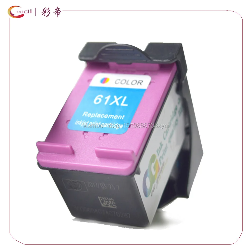 Совместимый Восстановленный HP 61 XL чернильные картриджи для ENVY4500 4501 4502 4504 5530 5531 (1