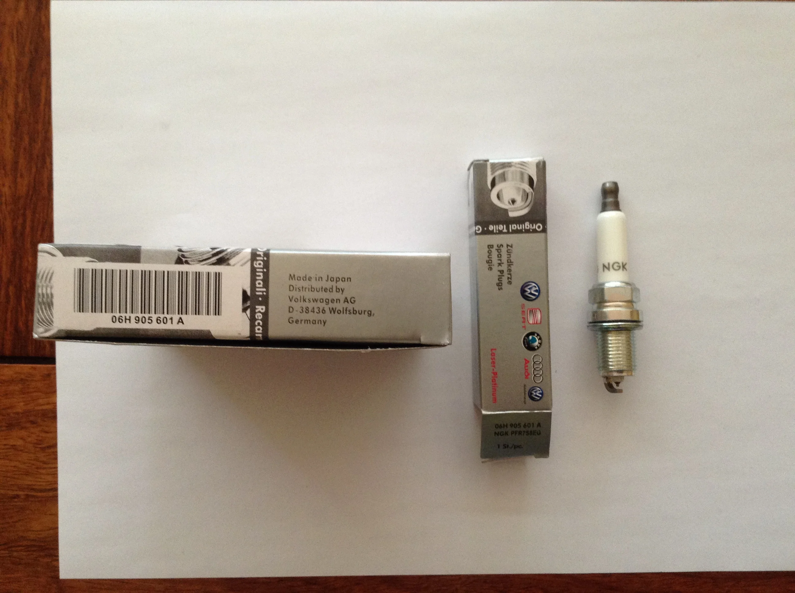 Иридиум Свеча Зажигания Для Audi A3 A4 A5 A6 Q5 R8 S4 S5 S6 TT Volkswagen VW 06 H 905 601A PFR7S8EG|plug|plug sparkplug 1/4 |