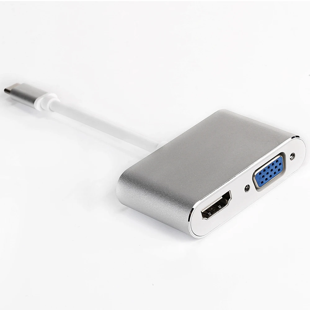 S 1606 Us3.1 к Hdmi конвертер типа c Vga видеокабель HD type двойной дисплей линии| |