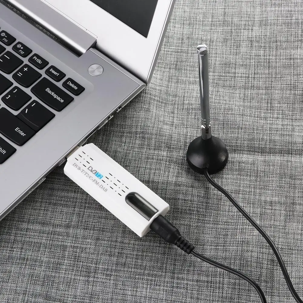 USB 2 0 цифровой DVB-T/T2 SDR + DAB FM HD ТВ тюнер приемник палка | Электроника