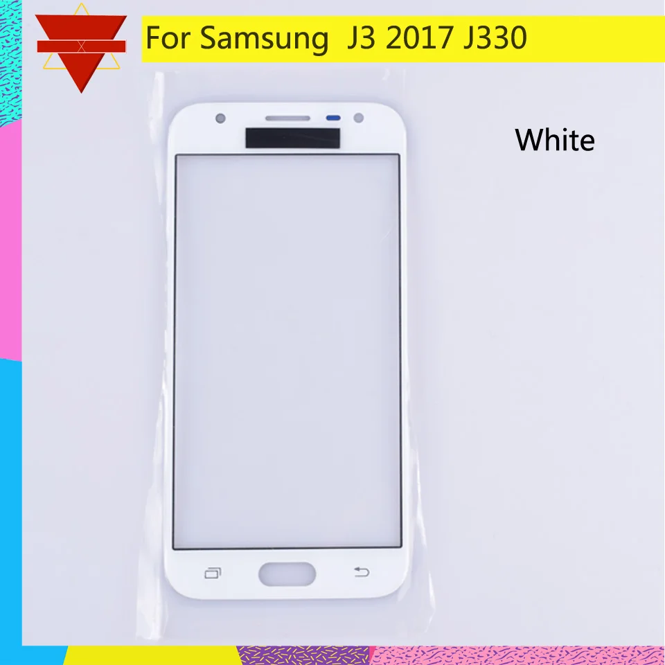 Для Samsung Galaxy J3 2017 J330 J330F SM J330FN J330N J330F/DS сенсорный экран Передний со стеклянной