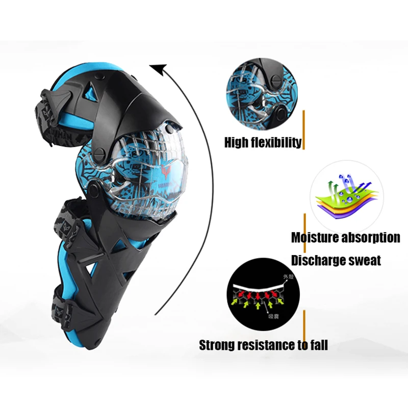DUHAN DH09 защитные наколенники для мотоцикла спорта скутера мотокросса