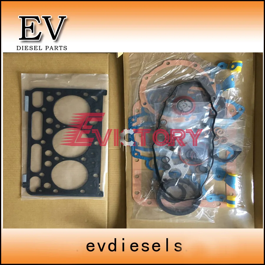 

kubota parts D1703 D1803 full engine rebuild gasket set with head gasket