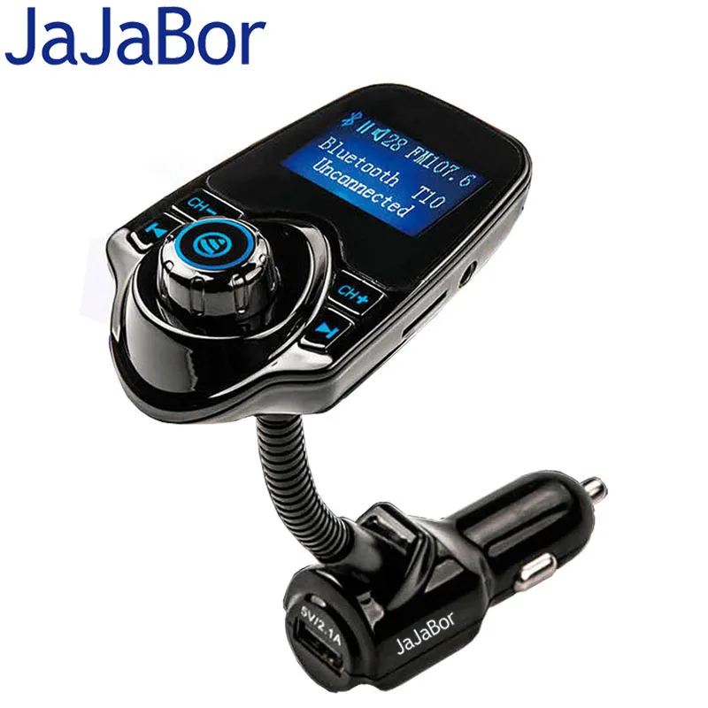 Bluetooth автомобильный комплект громкой связи Встроенный микрофон fm передатчик
