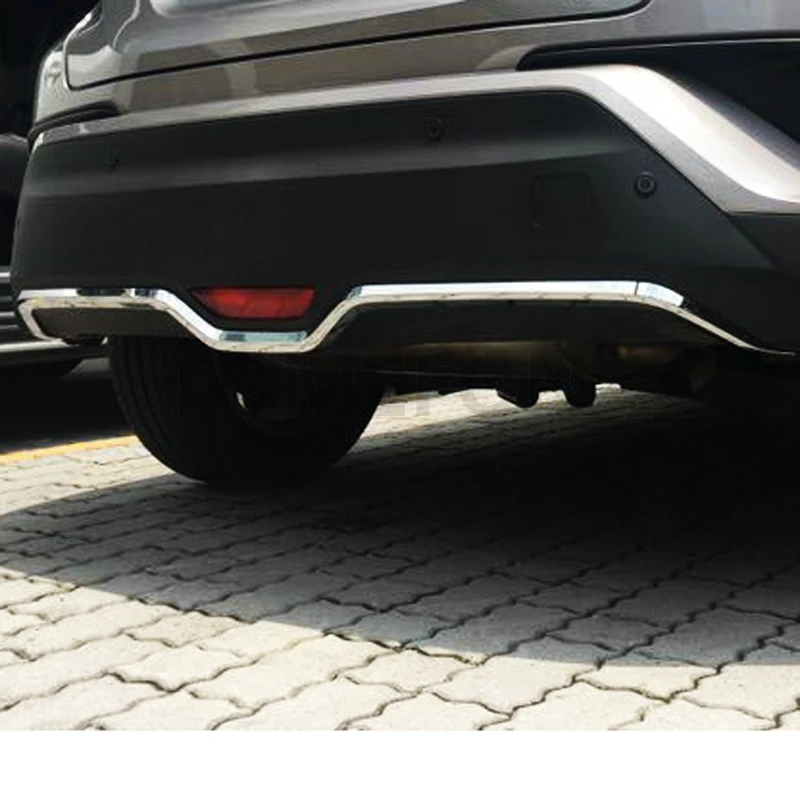 TOMEFON для TOYOTA C-HR CHR стальная гарнитура для кузова защитный бампер ABS Хром Задняя задняя крышка капоты педаль литье