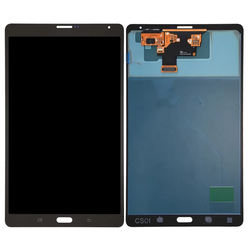 Черный IPartsBuy ЖК-экран и дигитайзер полная сборка для Galaxy Tab S 8,4 LTE/T705 - Цвет: Черный
