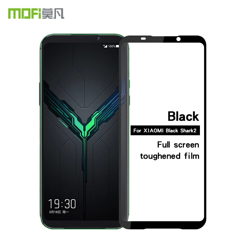Для Xiaomi Black Shark2 Mi BlackShark 2 Mofi полное покрытие защита экрана 9H усиленная защитная