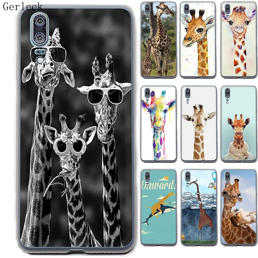 Чехол для мобильного телефона Desxz Giraffes Honor Play Note 6A 6C Pro 7X 7A 7C 8 8X 9 10 8C