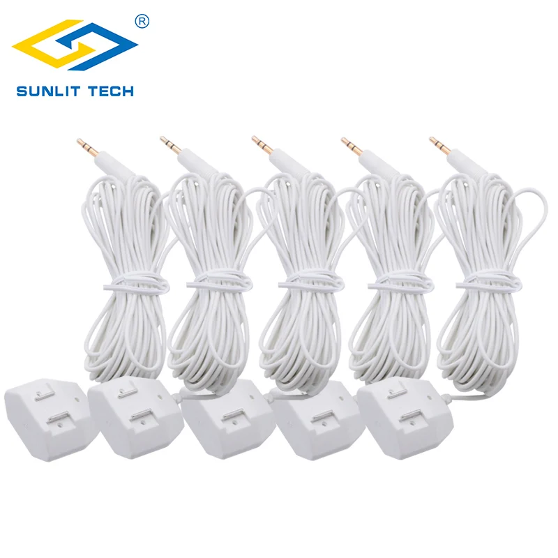 

1/2/5pcs 6meters Sensitive Water Sensor Cable Water Flood Leakage Detection Sensor Wires for Water Alarm System WLD-806 WLD-807
