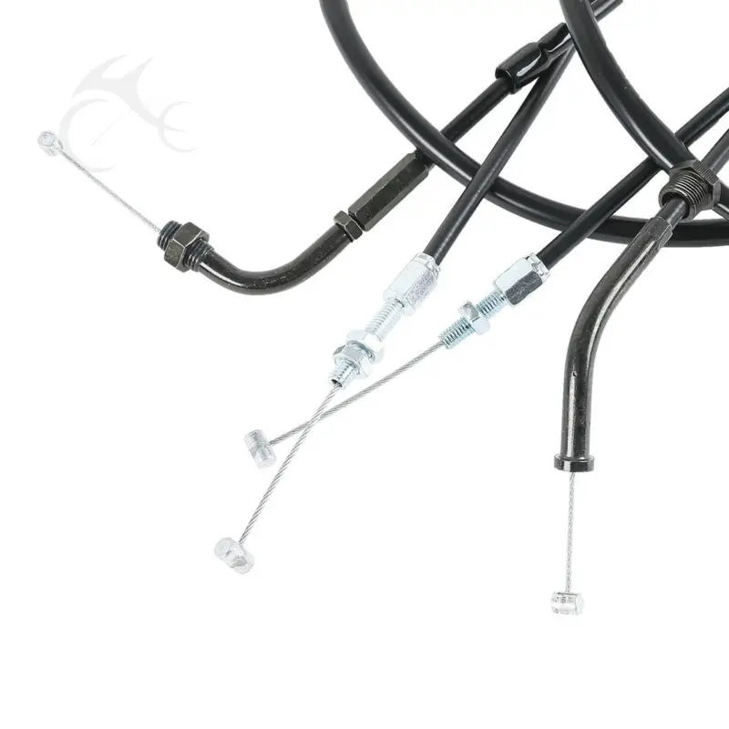 Черный дроссельной заслонки для Honda Nighthawk CB750 CB 750 1996 2003 02|Рычаги веревки и кабели| |