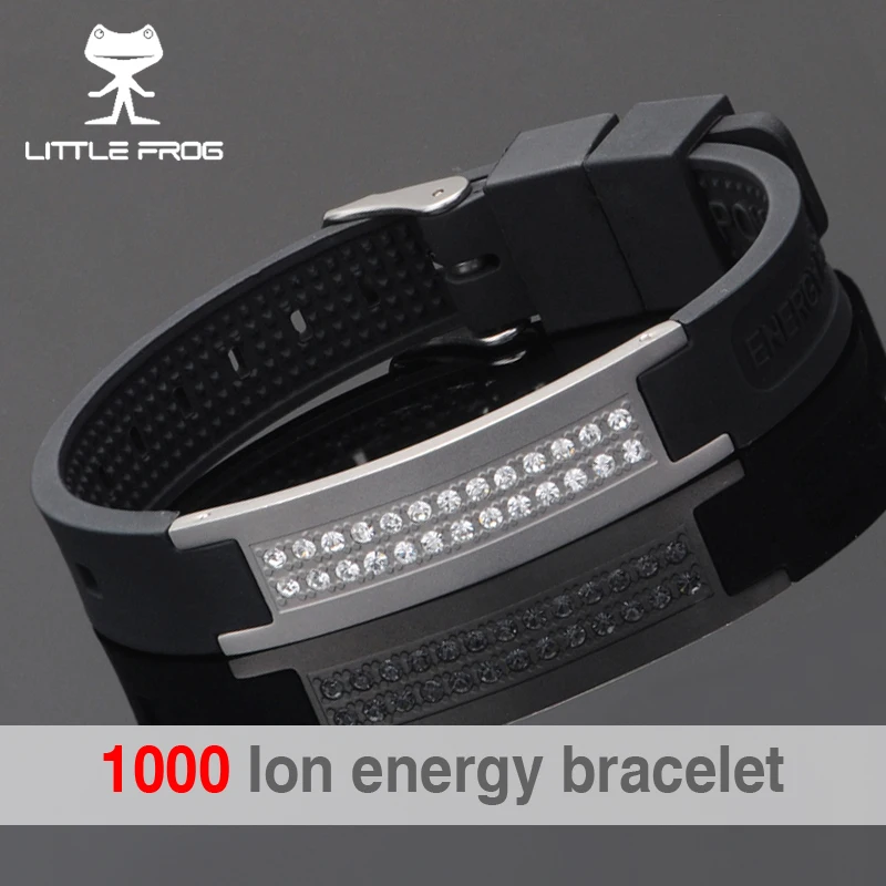 Маленькая лягушка био элементы Энергетический Браслет для человека браслеты
