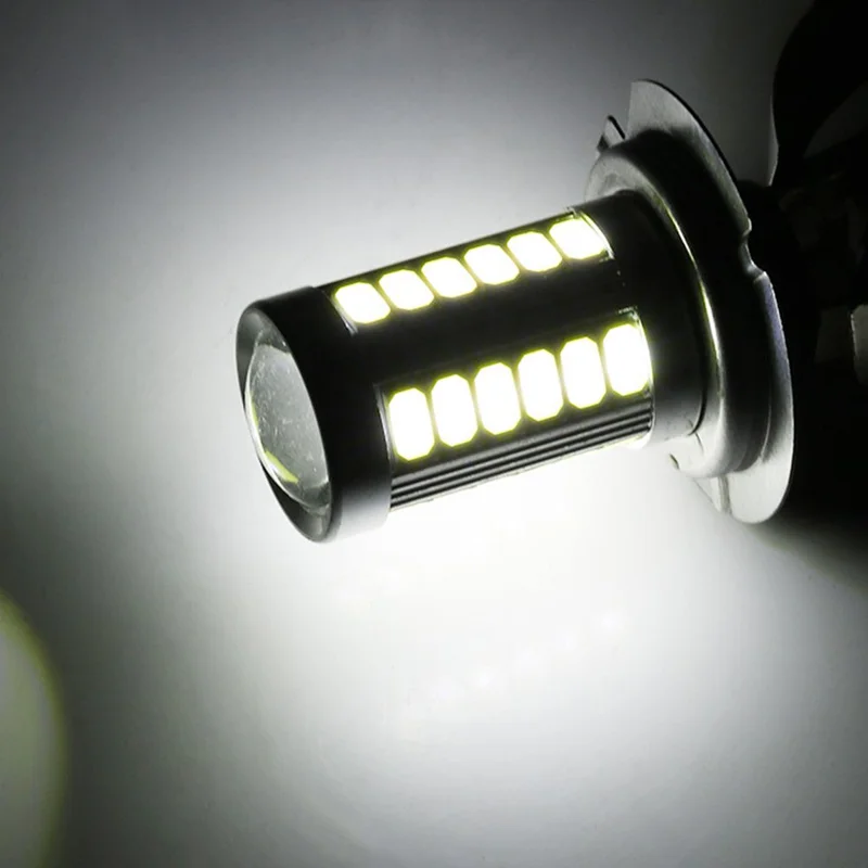 Автомобильная противотуманная фара H4 светодиодный 33-SMD чрезвычайно яркие 6000K белые лампы для противотуманных фар Замена 5730 чип 12 В