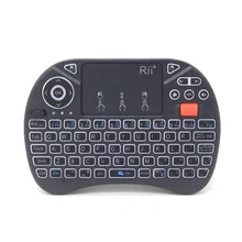 Оригинальная Беспроводная Клавиатура Rii i8x Mini 2 4G воздушная мышь с