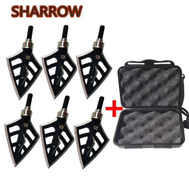 Наконечники стрелы для стрельбы из лука 6 шт. 100 г наконечники с контейнером