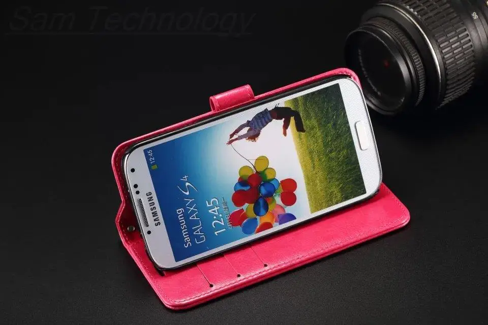 S4 чехол, чехол для телефона, флип-кошелек, кожаный чехол для samsung Galaxy S4 I950 I9500