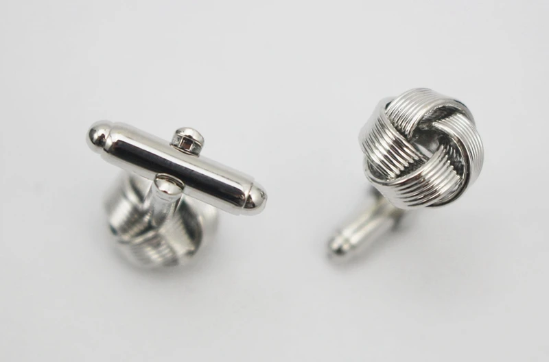 

Fashion Knot Cufflinks For Men French Shirt Cuff Link 316L Stainless Steel Cuff Link Suit Shirt Wedding Party Present