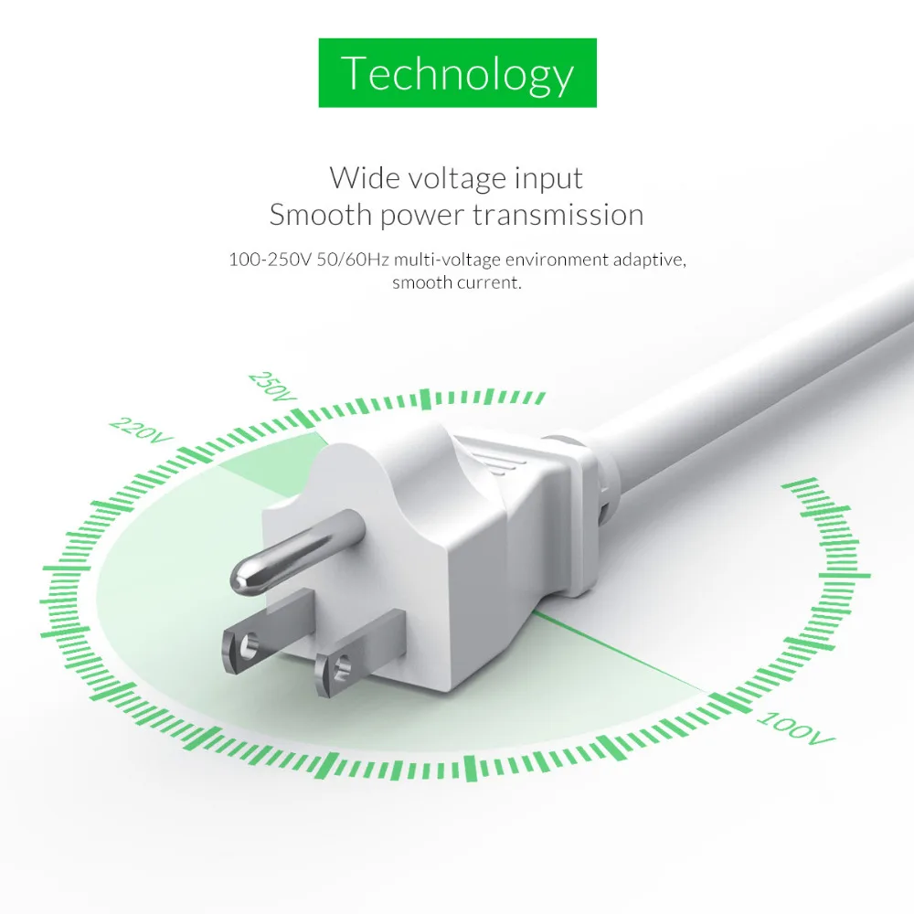 Светодиодная лента Orico с разъемом Usb 8 и 4-портовым удлинительным USB светодиодный