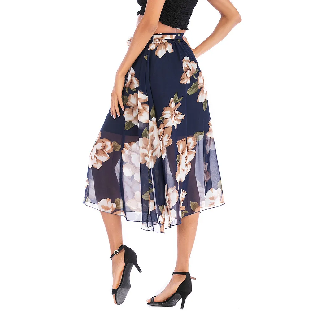 Свободные женские юбки из страуса 2019 Новое поступление Женские винтажные