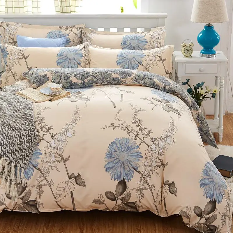 

Home Textiles Bedding Set Bedclothes include Duvet Cover Bed Sheet Pillowcase Comforter Bedding Sets Bed Linen