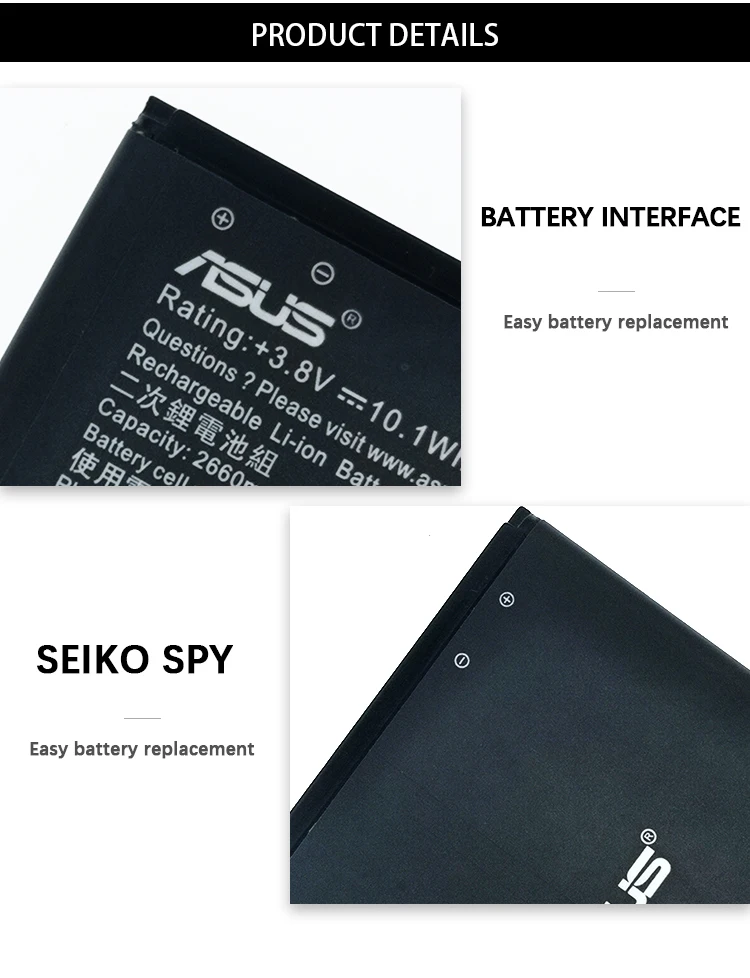ASUS 2660 мАч B11P1602 батарея для ASUS Zenfone Go 5 ZB500KL X00AD X00ADC X00ADA телефон батарея новейшего производства