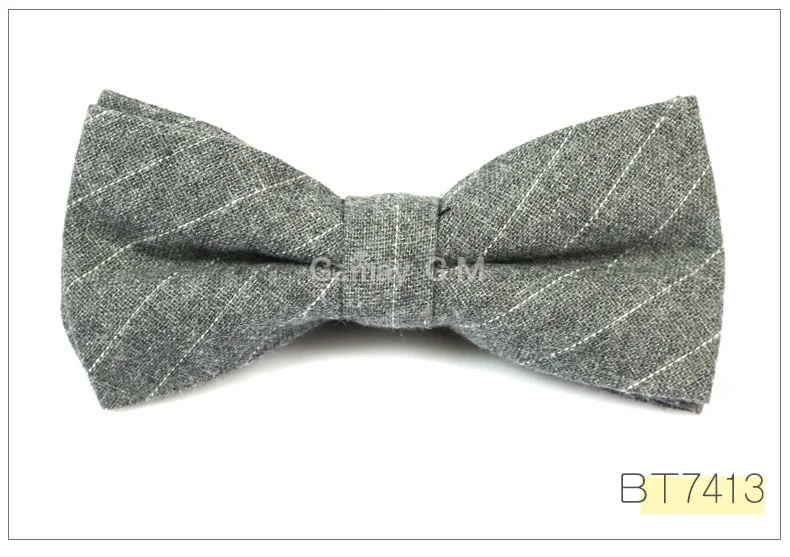 Formal Commercial Bowtie for Men's Wedding Party Male Skinny Plaid Bow ties Gravatas Slim Cravat Accessories
