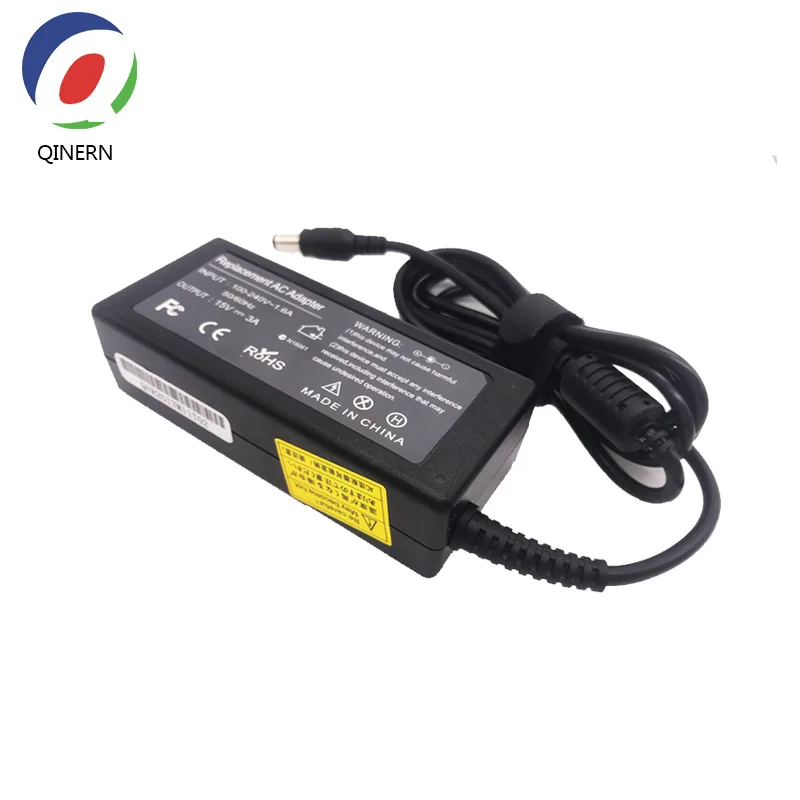 QINERN 15V 3A 45W 6 3*3 0mm AC зарядное устройство для ноутбука Toshiba PA3241U 2ACA PA2450U PA3049U 1ACA
