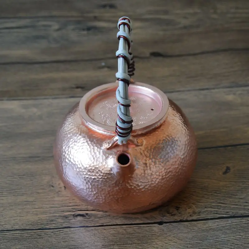 1 предмет чистый Медь горшок ручной работы чайник для воды милый Изысканный топ
