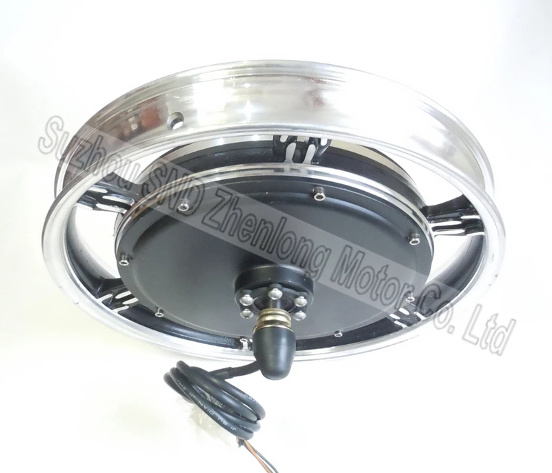 Бесщеточный двигатель-концентратор для задней ступицы/электродвигателя