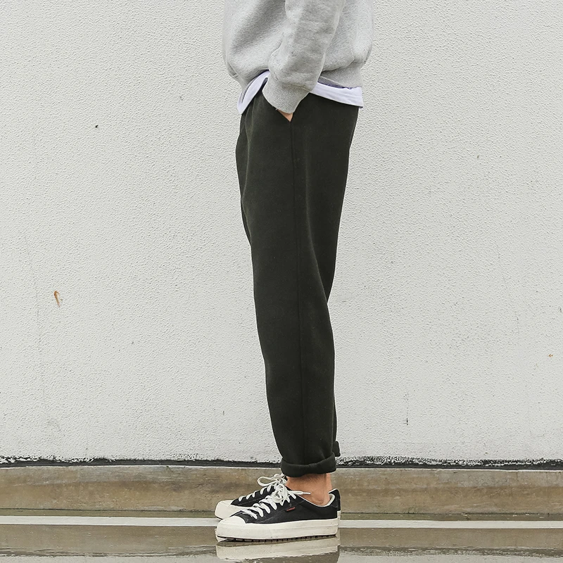 Chinism Военная классический Для мужчин Повседневное брюки шерсть и хлопок s