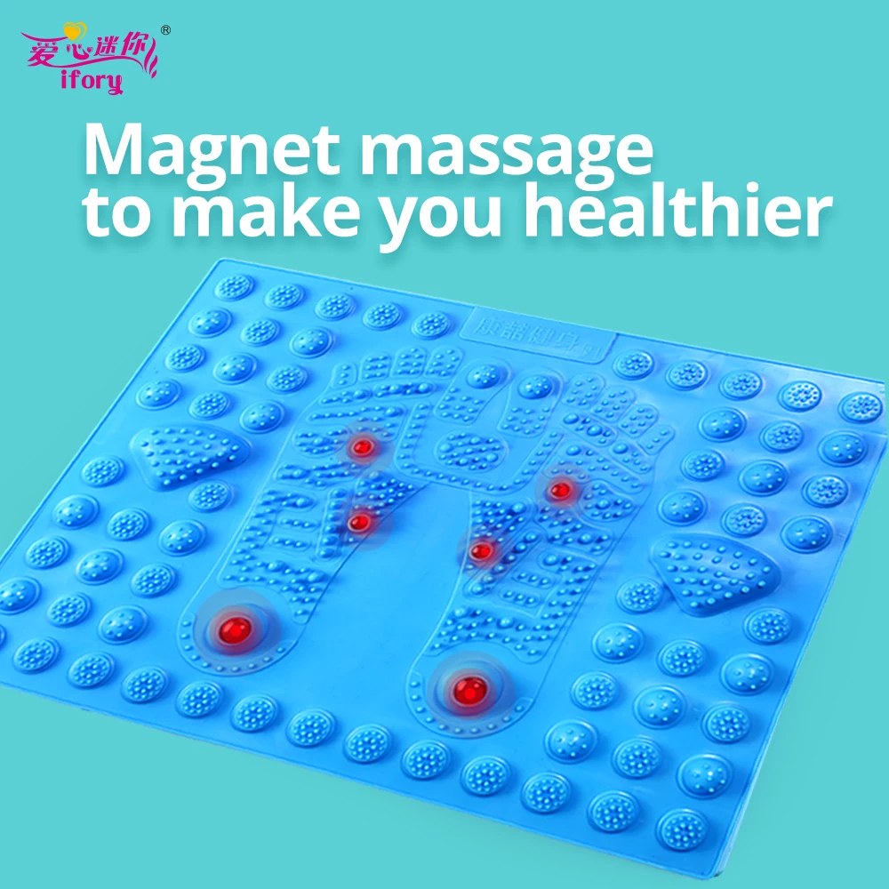 

Ifory Health Care Foot Massager Magnets Point Feet Massage Board Promote Blood Circulation and Improve Sleep Quality