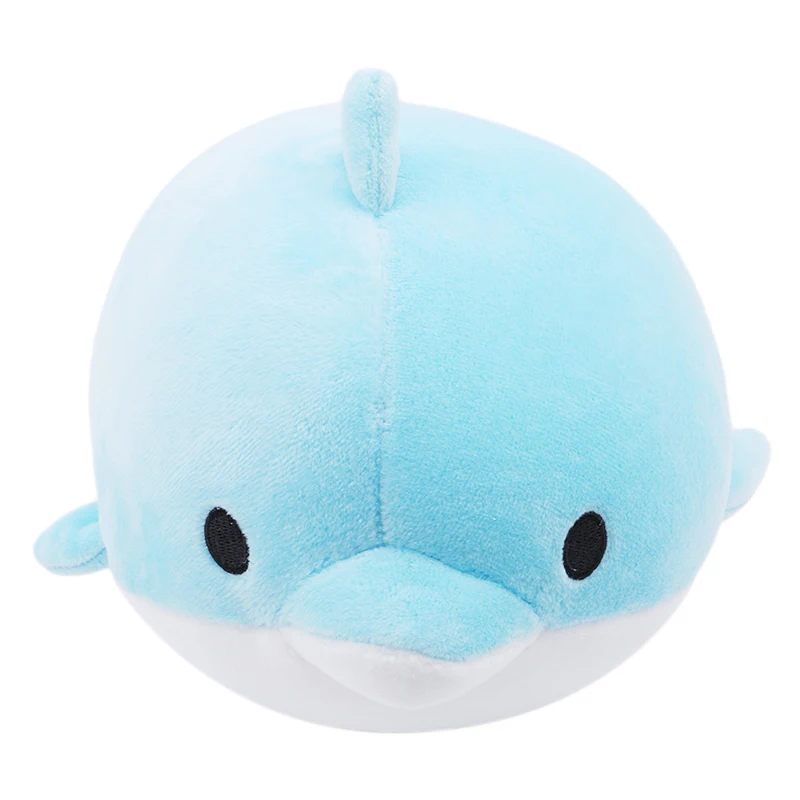 

New Super Cute Plush Toy Soft Sea Animal Dolphin Whale Nano Doll Birthday Christmas Gift Cartoon Soft Stuffed Classic Doll