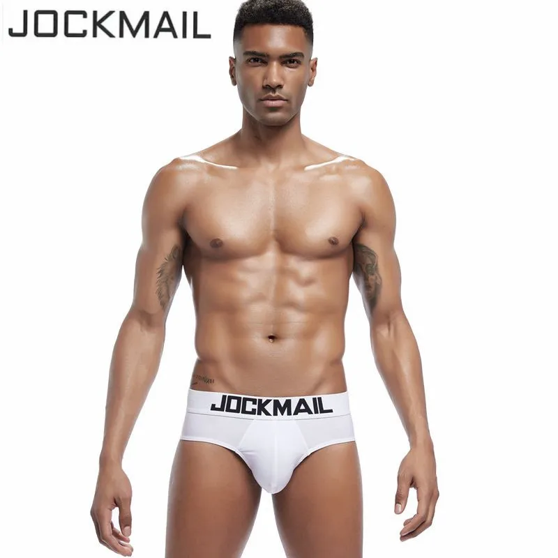 Нижнее белье JOCKMAIL мужское сексуальные дышащие трусы из ледяного шелка для геев| |
