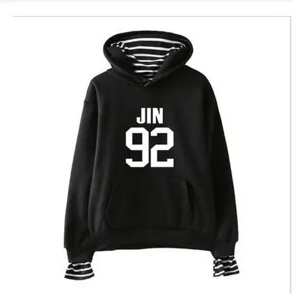 Kpop Bangtan тот же абзац толстовка jung kook v suga Periphery одежда для мужчин и wo мужчин пуловер куртка толстовки harajuku готический - Цвет: 77