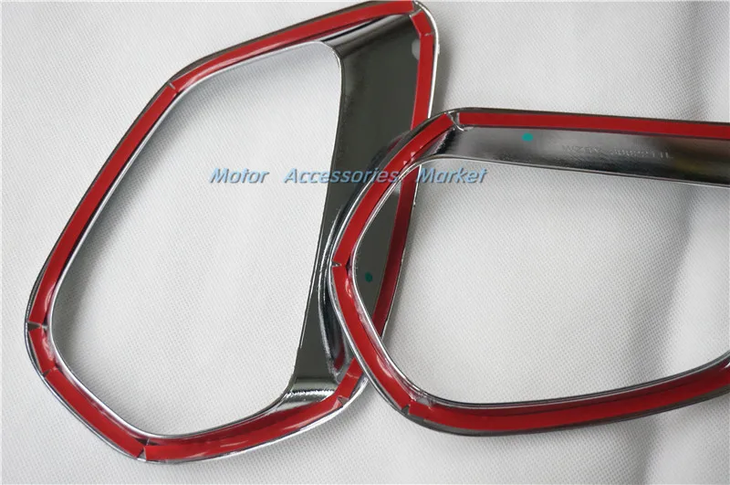 Новый хромированный передний задний противотуманный светильник Накладка для