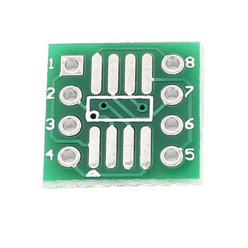 HFES 50 шт. SOP8 SSOP8 TSSOP8 SMD К DIP8 адаптеру 0 65/1 27 мм печатная плата | Электроника