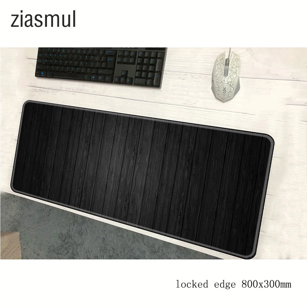 Деревянный напольный коврик для мыши 800x300 мм, высококачественный коврик для мыши, коврик для мыши, игровой коврик для мыши, геймерский модный коврик для мыши с клавиатурой