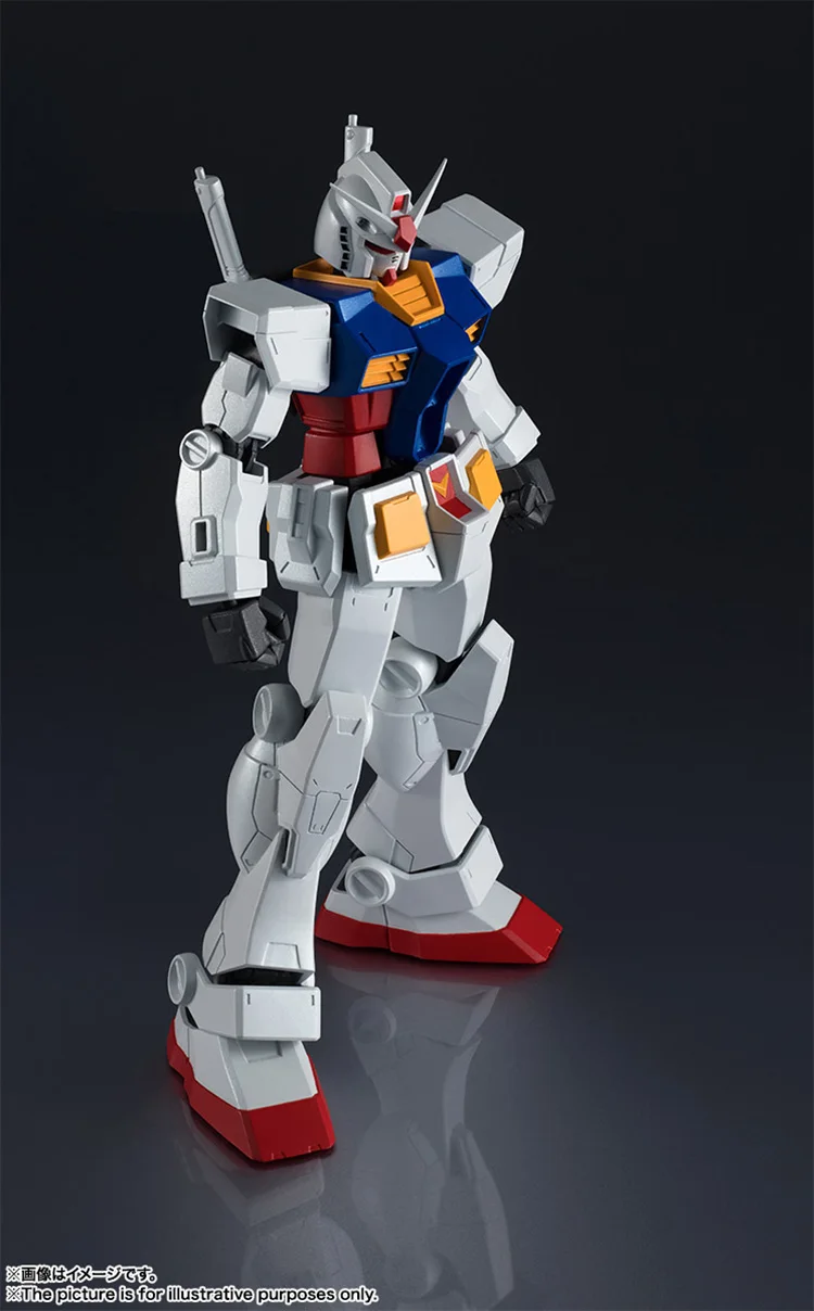 CMT оригинальная Bandai GUNDAM UNIVERSE GU аниме Гундам игрушечные фигурки ASW-G-08 GUNDAM BARBATOS RX-0 UNICORN GUNDAM 02 BANSHEE - Цвет: RX-78-2