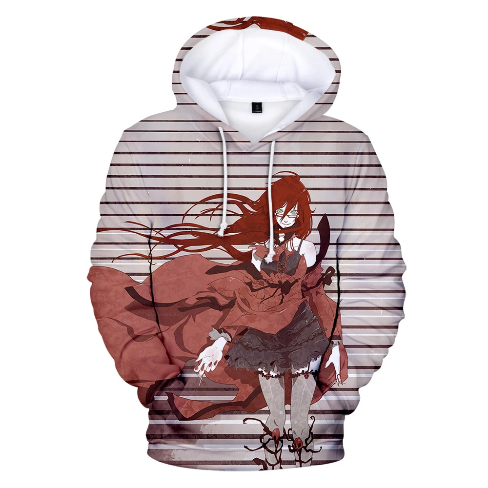 

Men Cool hoodie Anime black butler Hoodies 3D High Quality Women Sweatshirts Hot Kuroshitsuji hoodie Hip Hop pullover