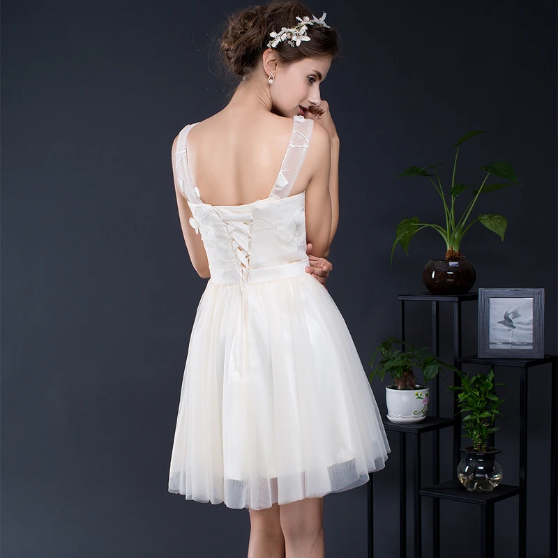 Forevergracedress Элегантные Дешевые V Средства ухода за кожей шеи платье подружки