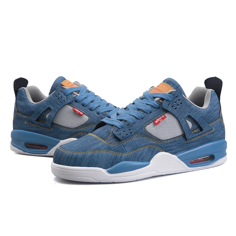 Мужская модная повседневная ковбойская обувь удобная дышащая Тканевая легкие