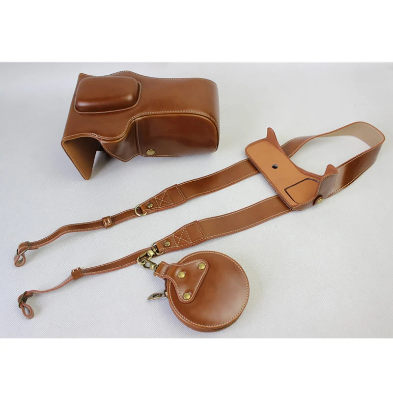 Чехол-сумка из искусственной кожи для камеры с ремешком Canon EOS 800D 77D 18-135 мм 18-55 18-200