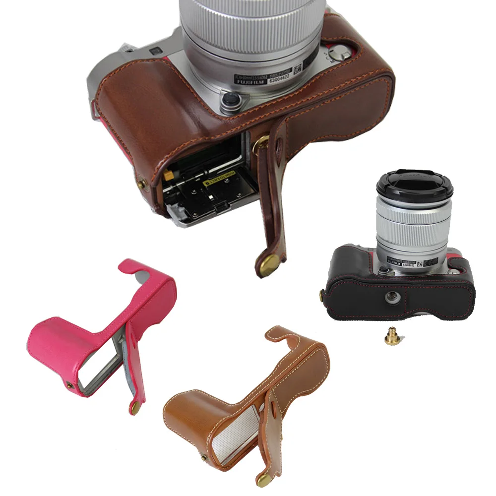 Новый Винтажный чехол из искусственной кожи для видеокамеры Fujifilm Fuji XA3 XA 3 XA10
