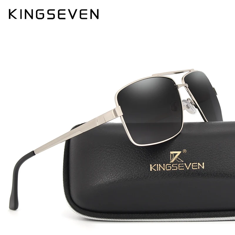 KINGSEVEN мужские классические поляризационные солнцезащитные очки для мужчин и
