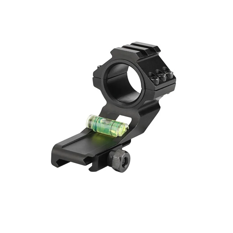 

Tactical Heavy Duty Scope Mount 25.4 mm 30mm Ring Cantilever Riflescope Mount with Bubble Level 20mm Rail Base