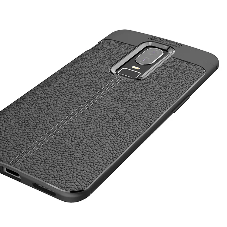 Для Oneplus 6 6T 5 5T 3 3T чехол из углеродного волокна ТПУ силиконовый кожаный для One plus 1 +