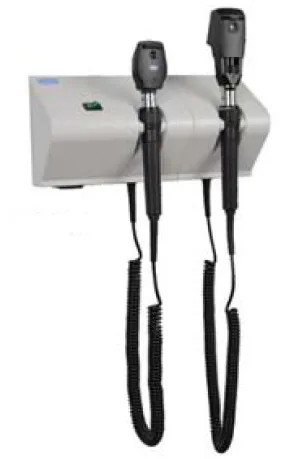 

Wall Mount Ophthalmosocpe Retinoscope Set AC Power Supply With Holder