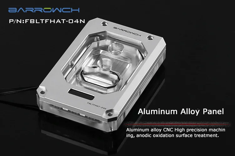 Barrowch FBLTFHAT-04N LRC2.0 RGB Процессор водяного охлаждения блока для AMD threadripper TR4