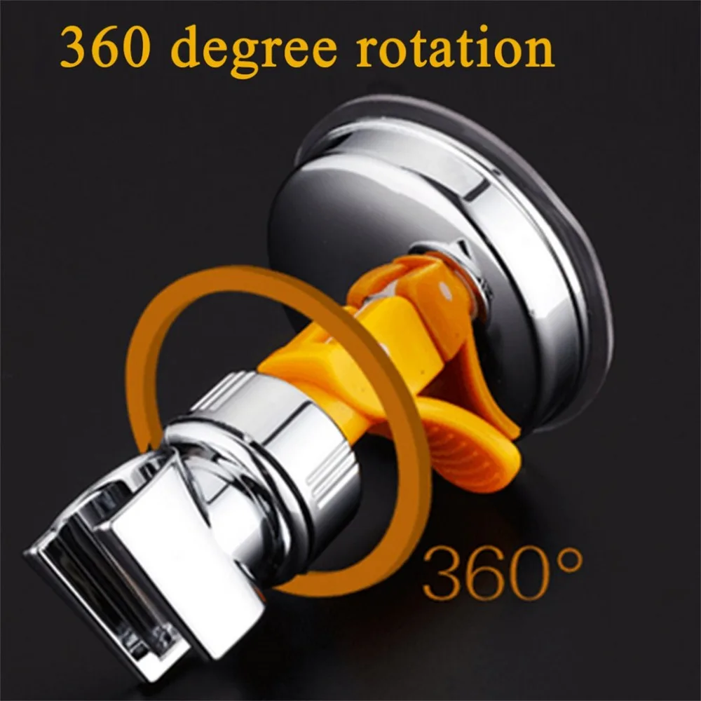 Durable Bathroom Accessories With Vacuum Suction Cup Shower Head Holder Hook Rotatable Bracket Mount | Строительство и ремонт