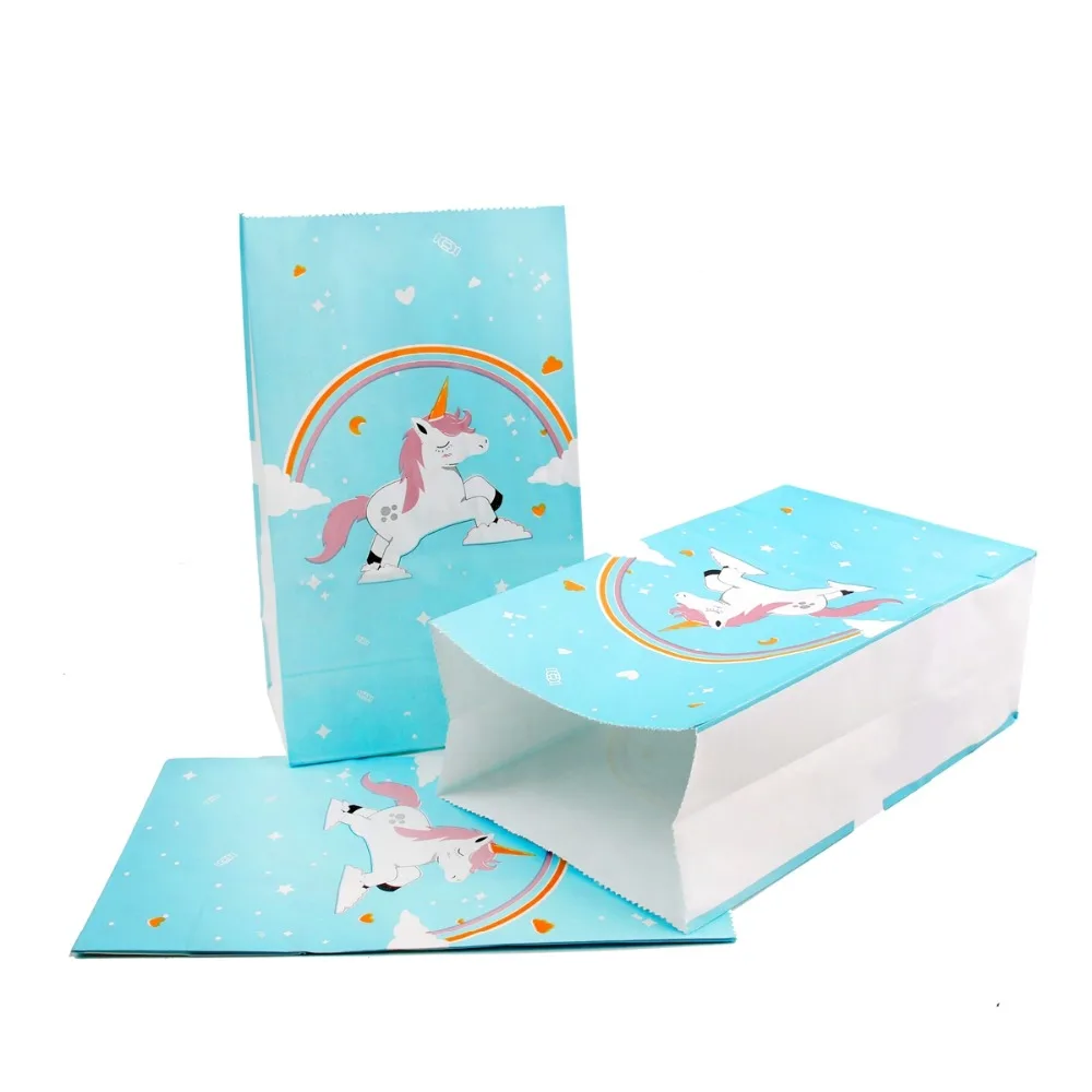 PATIMATE Единорог конфеты сумка Baby Shower подарок на день рождения мешок вечерние Декор