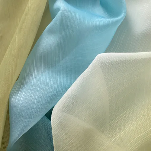 Tulle Color 3 MAKEHOME, красивые оконные шторы для гостиной, цветные полосы, высокий оттенок, тюль, занавески для спальни, Индивидуальный размер, домашний декор - Цвет: Tulle Color 3